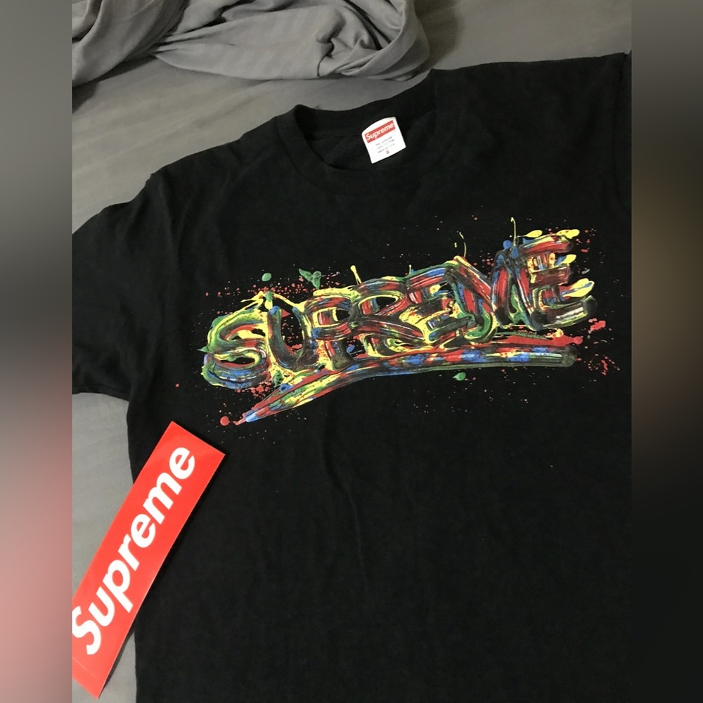 Supreme Paint Logo Shirt